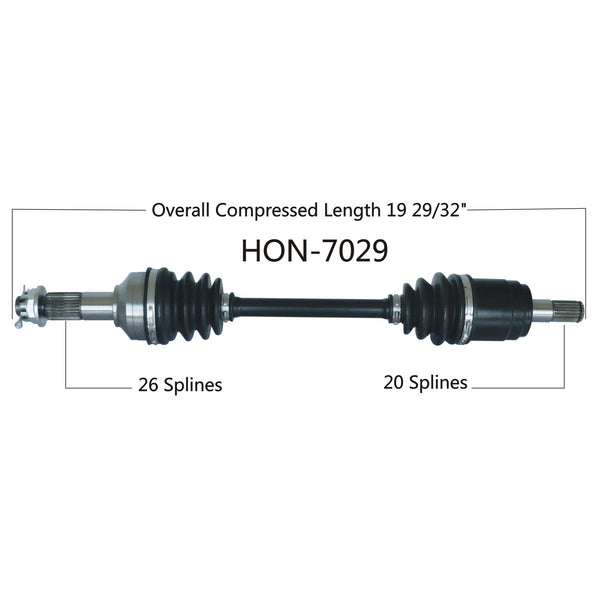 2014-2019 Honda Rubicon TRX500 Fourtrax foreman front right CV